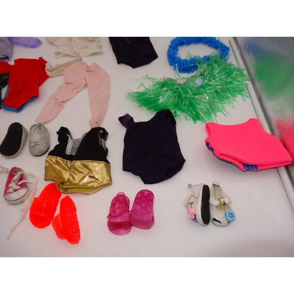 Our Generation Doll Clothes Accessories Lot Hula Skirt‎ Cowboy Boots Life Jacket